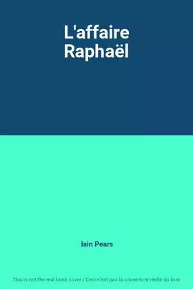 Couverture du produit · L'affaire Raphaël