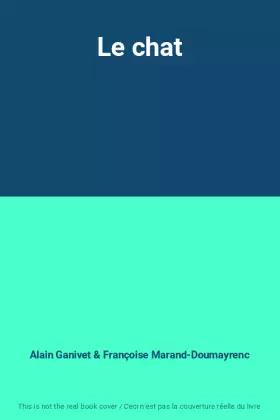 Couverture du produit · Le chat