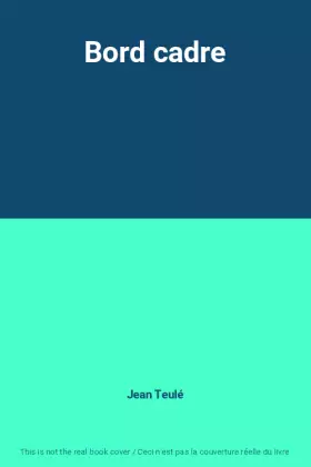 Couverture du produit · Bord cadre