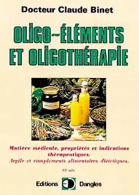 Couverture du produit · Oligo-éléments et oligothérapie