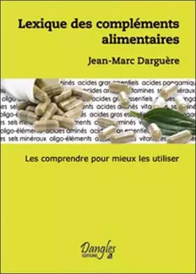 Couverture du produit · Lexique des compléments alimentaires