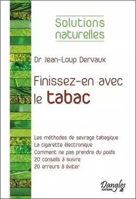 Couverture du produit · Finissez-en avec le tabac
