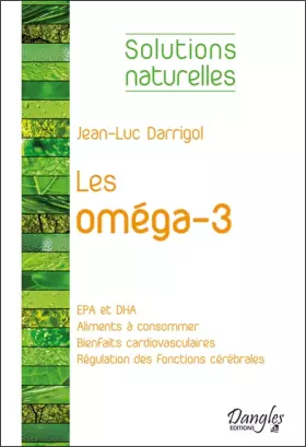 Couverture du produit · Les oméga-3