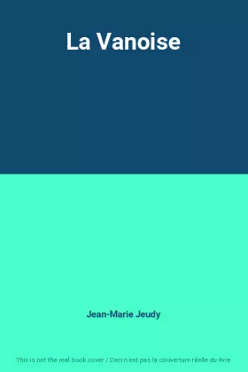 Couverture du produit · La Vanoise