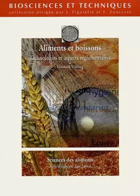 Couverture du produit · Aliments et boissons: Technologies et aspects règlementaires