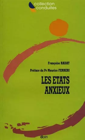 Couverture du produit · Les états anxieux