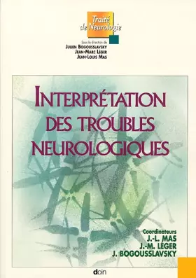 Couverture du produit · Interprétation des troubles neurologiques