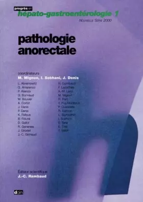 Couverture du produit · Pathologie anorectale