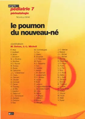Couverture du produit · Le poumon du nouveau né