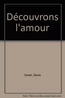 Couverture du produit · Découvrons l'amour