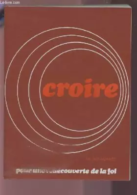Couverture du produit · Croire