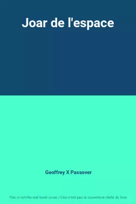 Couverture du produit · Joar de l'espace