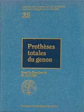 Couverture du produit · Protheses totales du genoux