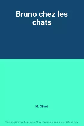 Couverture du produit · Bruno chez les chats