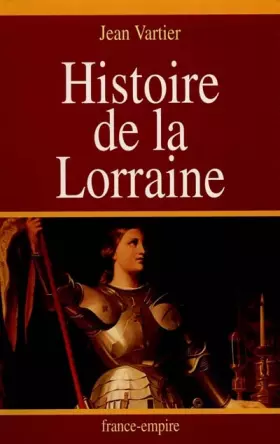Couverture du produit · Histoire de la Lorraine