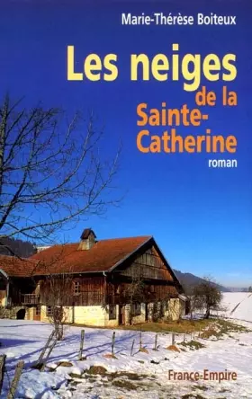 Couverture du produit · Les neiges de la Sainte-Catherine