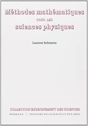 Couverture du produit · Méthodes mathématiques pour les sciences physiques