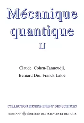 Couverture du produit · Mécanique quantique II