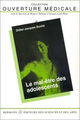 Couverture du produit · Le mal-être des adolescents