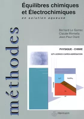 Couverture du produit · Equilibres chimiques et électrochimiques en solution aqueuse