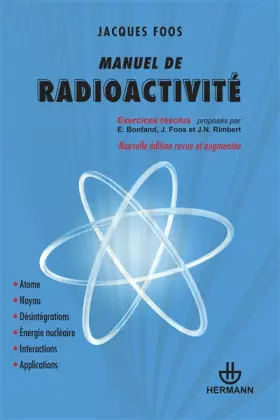 Couverture du produit · Manuel de radioactivité