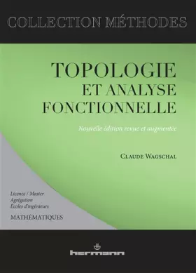 Couverture du produit · Topologie et analyse fonctionnelle