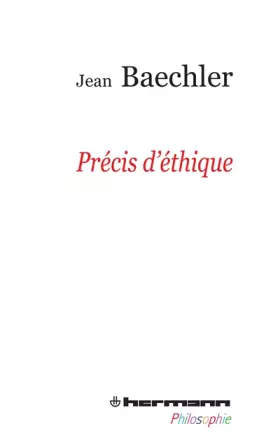 Couverture du produit · Précis d'éthique