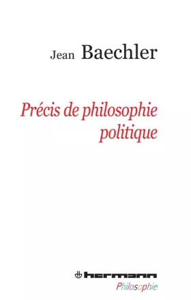 Couverture du produit · Précis de philosophie politique