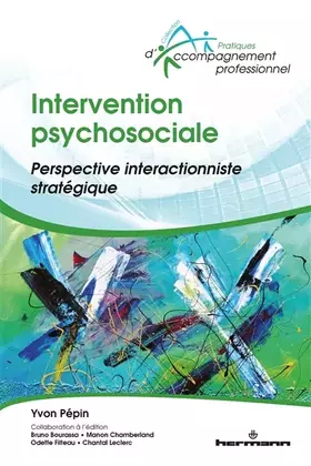 Couverture du produit · Intervention psychosociale: Perspective interactionniste stratégique