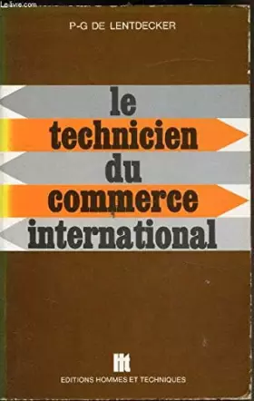 Couverture du produit · Le technicien du commerce international