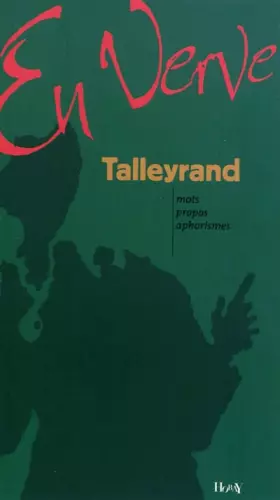 Couverture du produit · Talleyrand