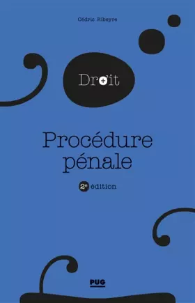 Couverture du produit · Procédure pénale: 2e édition