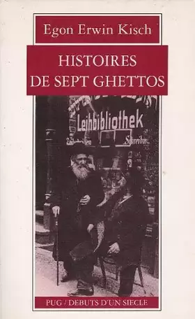 Couverture du produit · Histoires des sept ghettos