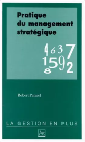Couverture du produit · Pratique du management stratégique