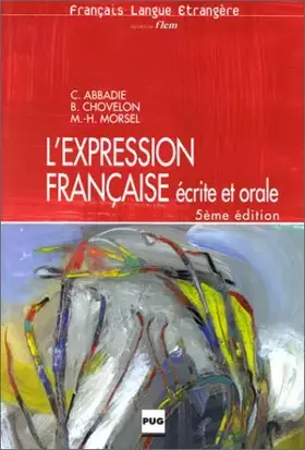 Couverture du produit · L'Expression française écrite et orale
