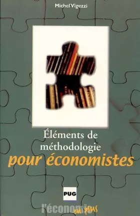 Couverture du produit · Eléments de méthodologie pour économistes
