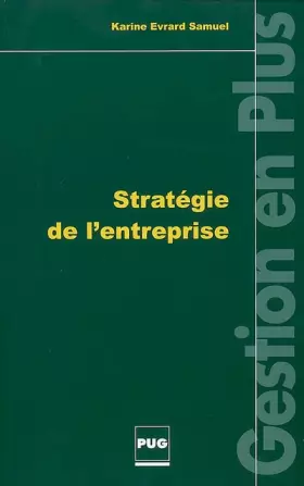 Couverture du produit · STRATEGIE D'ENTREPRISE