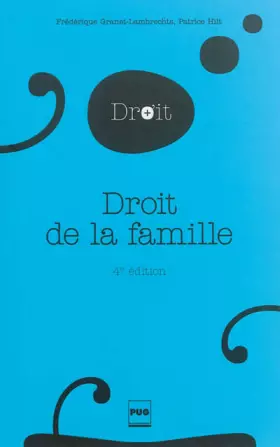 Couverture du produit · Droit de la famille