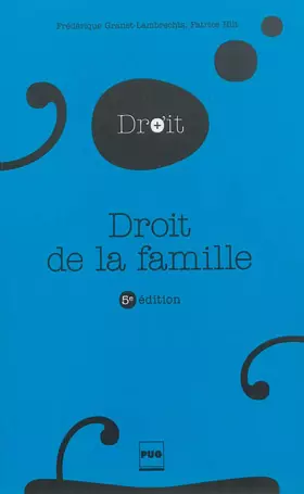 Couverture du produit · Droit de la famille