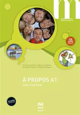 Couverture du produit · A PROPOS A1-CAHIER EXERCICES+CD-NVELLE COUVERTURE