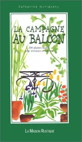 Couverture du produit · La campagne au balcon