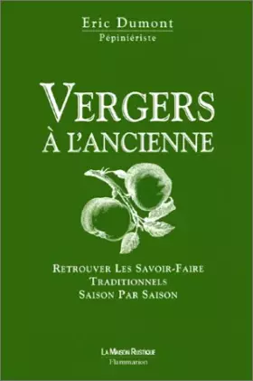 Couverture du produit · Vergers à l'ancienne