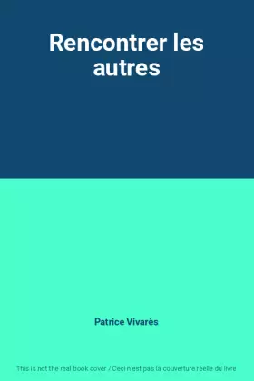 Couverture du produit · Rencontrer les autres