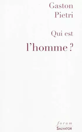 Couverture du produit · Qui est l homme ?