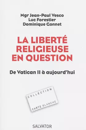 Couverture du produit · La liberté religieuse en question