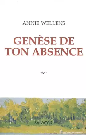 Couverture du produit · Genèse de ton absence