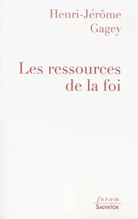 Couverture du produit · Les ressources de la foi