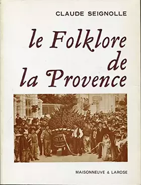 Couverture du produit · Le folklore de la provence