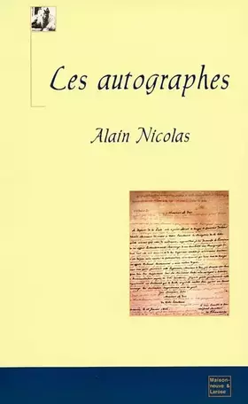 Couverture du produit · Autographes