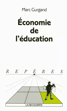 Couverture du produit · Economie de l'éducation